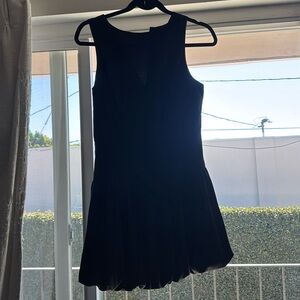 Mini black dress